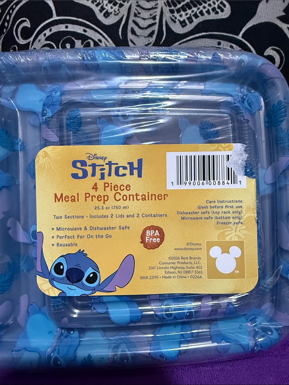 Disney Stitch 5 Pc Set - Picture 3 of 8